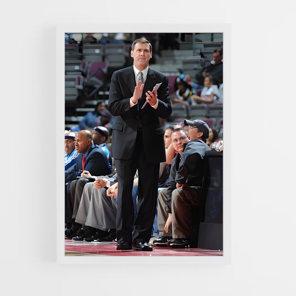 Poster Game Face Carlisle – affiche Basketball (vue 3)